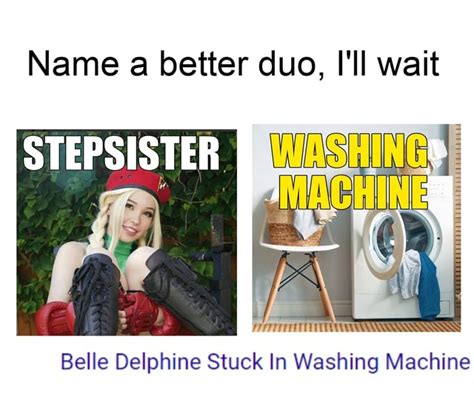 belle delphine stuck in washer|Belle Delphine Stuck In The Dryer Trailer Video